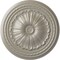 Ekena Millwork Alexa Ceiling Medallion (Fits Canopies up to 2 7/8"), Hand-Painted Pearl White, 20 1/2"OD x 1 7/8"P CM20ALPWS - alternate 1
